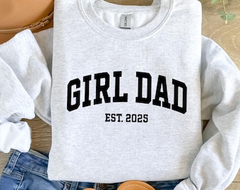 Flicka pappa svg png, flicka pappa klubb png, fars dag svg, flicka graviditetsmeddelande, digital nedladdning