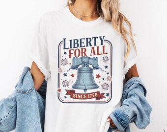 USA 250th Anniversary Liberty Bell PNG, Patriotic 4th of July Shirt Design (Digital Download)