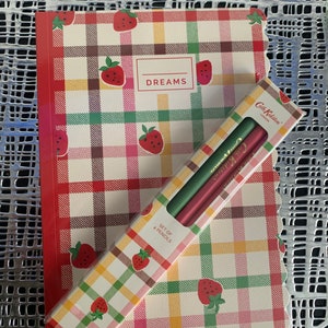 Cath Kidston Notebook & Cath Kidston Set von 4 Bleistifte