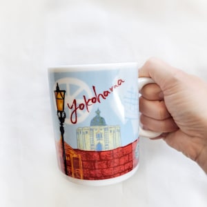 Seltene Vintage Starbucks Kaffeetasse - &quot;You Are Here&quot; Yokohama, Japan, 2011, Made in Japan