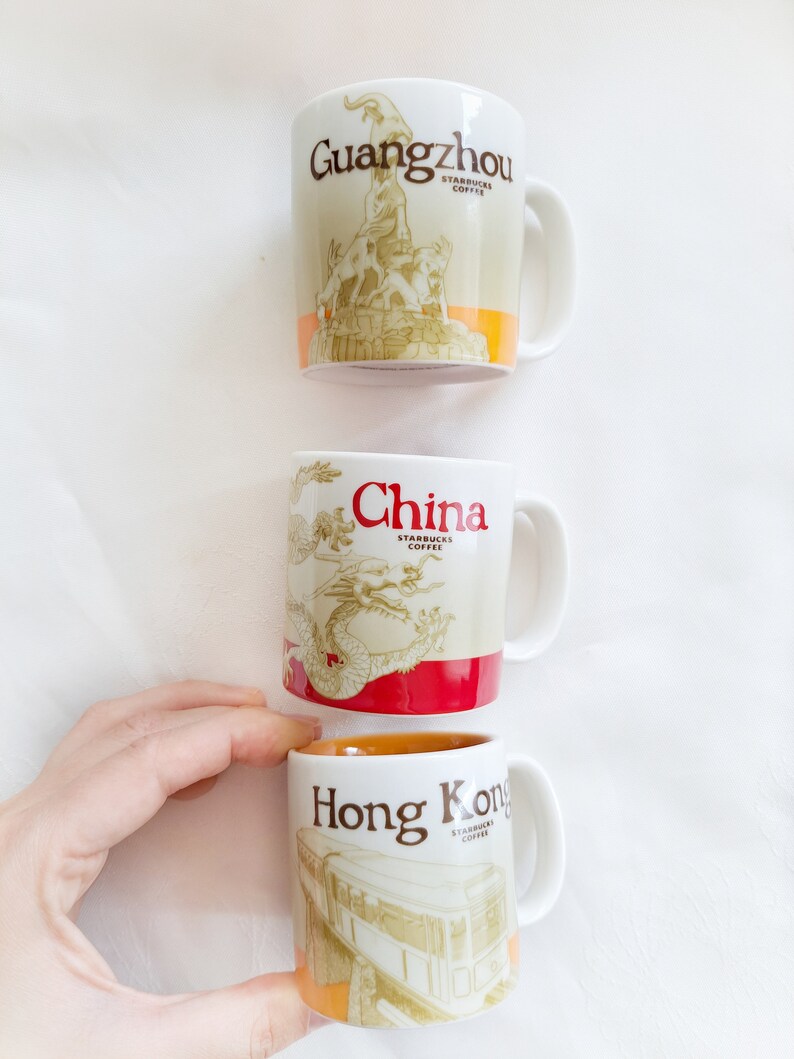China & Hong Kong Starbucks Espresso Cup / Starbucks you - Etsy