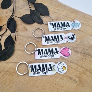 Mama ist die Beste - Einkaufswagenchip Einkaufswagenlöser mit Blume, Herz oder Wal