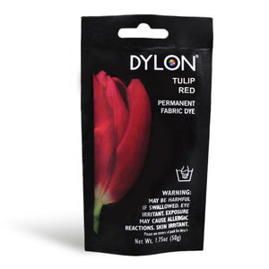Dylon Permanent Fabric Dye Tulip Red 