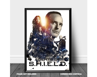 Agent of S.H.I.E.L.D. Staffel 5 – Filmposter (Druck) – Wandbild – Dekoration für Zuhause