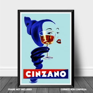 Vintage-Alkohol-Poster, Getränk, Alkohol, Essen und Trinken, Druck, Retro-Druck – Wandkunst, Heimdekoration, Geschenkidee
