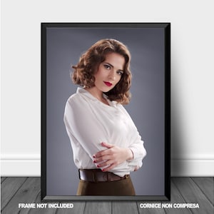 AGENT CARTER Peggy Carter film poster Print Stampa  -  Movie Wall Art Home Decor