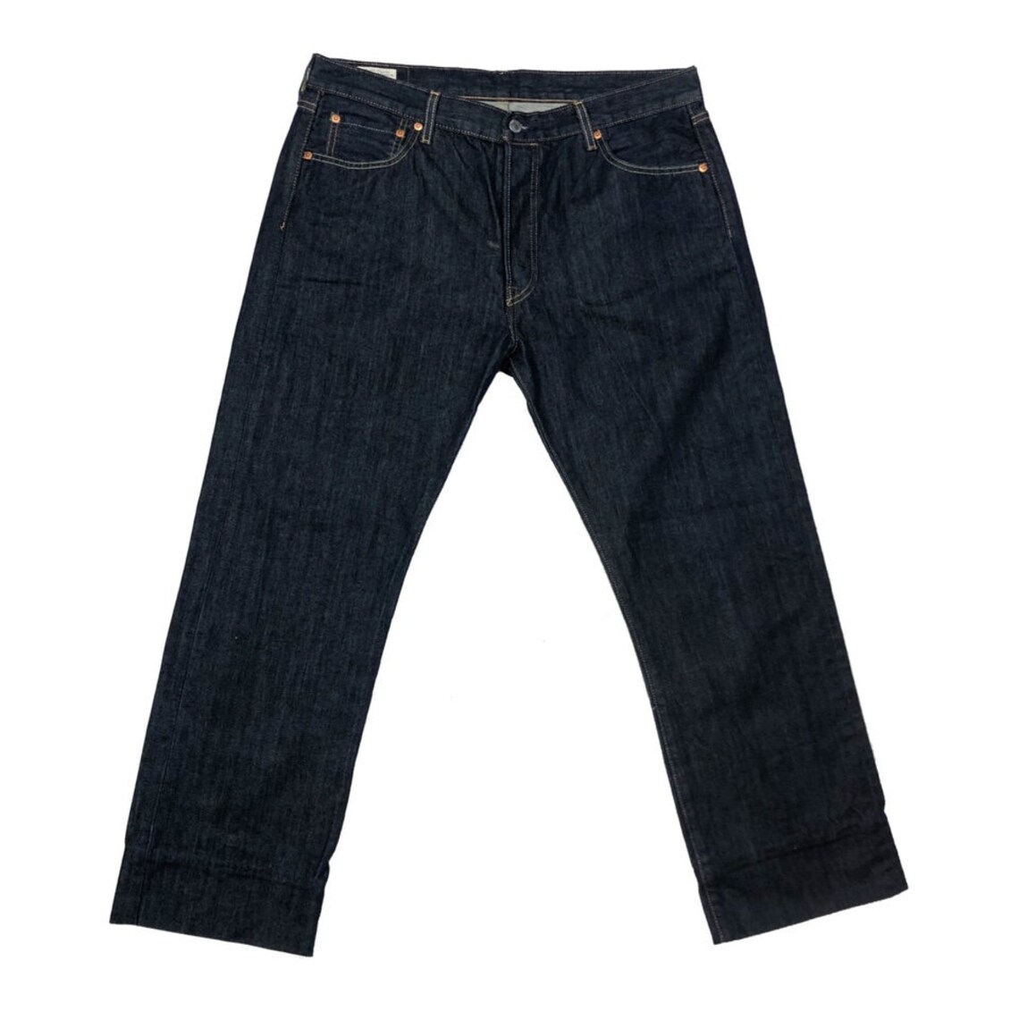 Vintage Levis 501 Denim Dark Wash Slim Fit Jeans Size 36W | Etsy