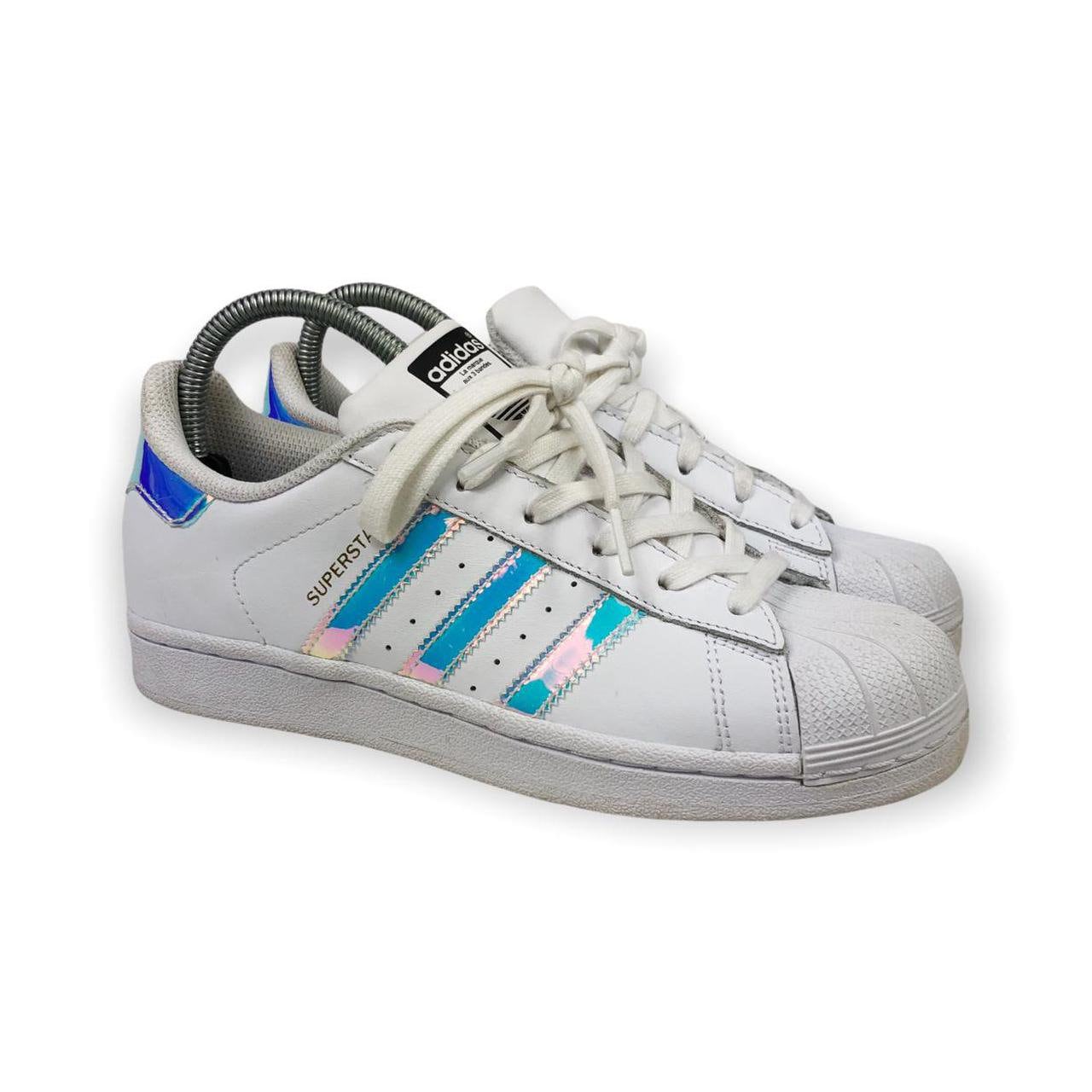 superstar white iridescent