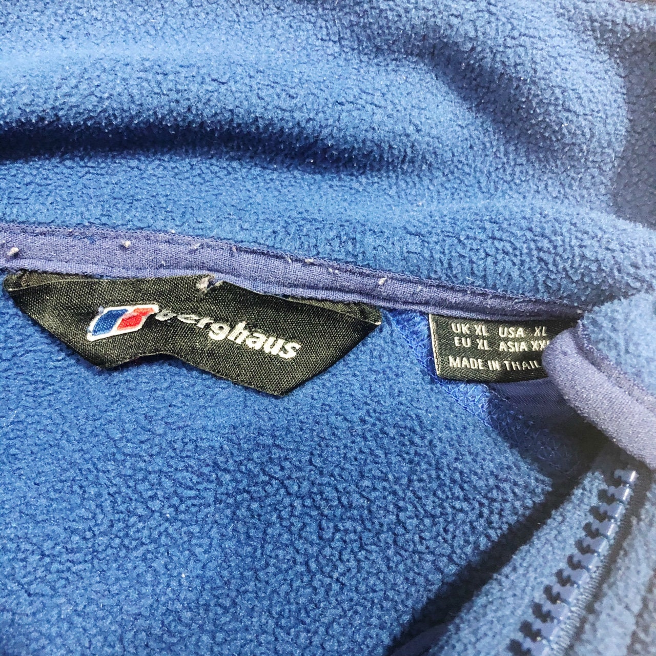 Vintage Berghaus Blue Full Zip Fleece Size XL | Etsy