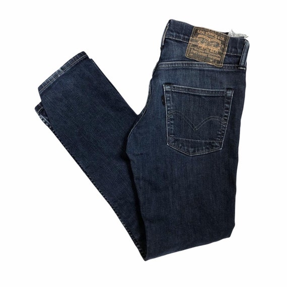 Vintage Womens Levis Navy Blue Dark 
