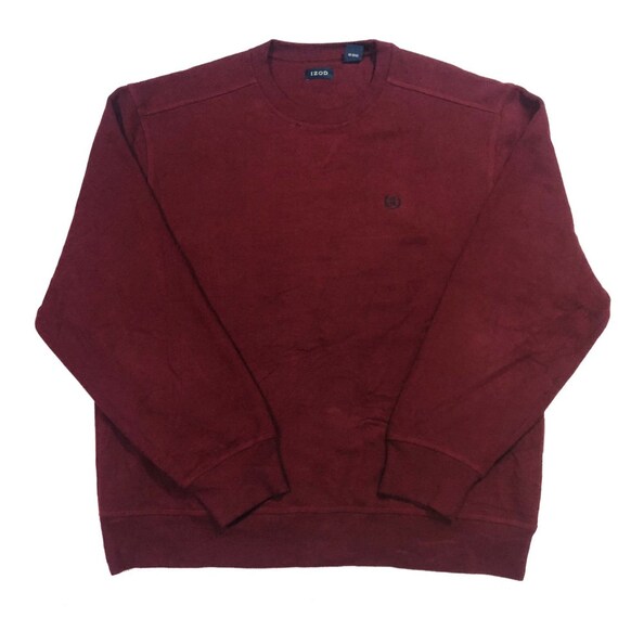 izod red sweater
