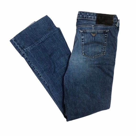 Vintage Armani Jeans Medium Dark Denim 