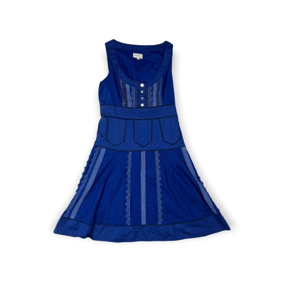 Retro Karen Millen Royal Blue Skater 