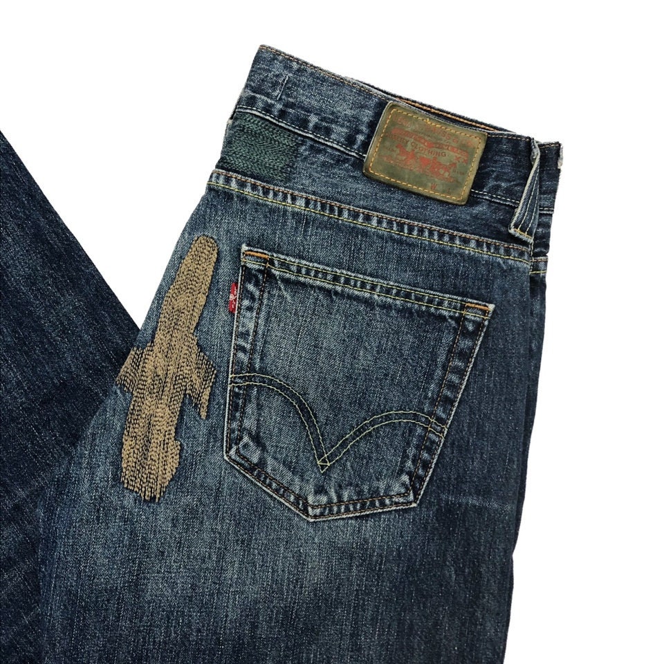 Vintage Levis 509 Comfort Dark Denim Blue Wash Regular Fit | Etsy Hong Kong