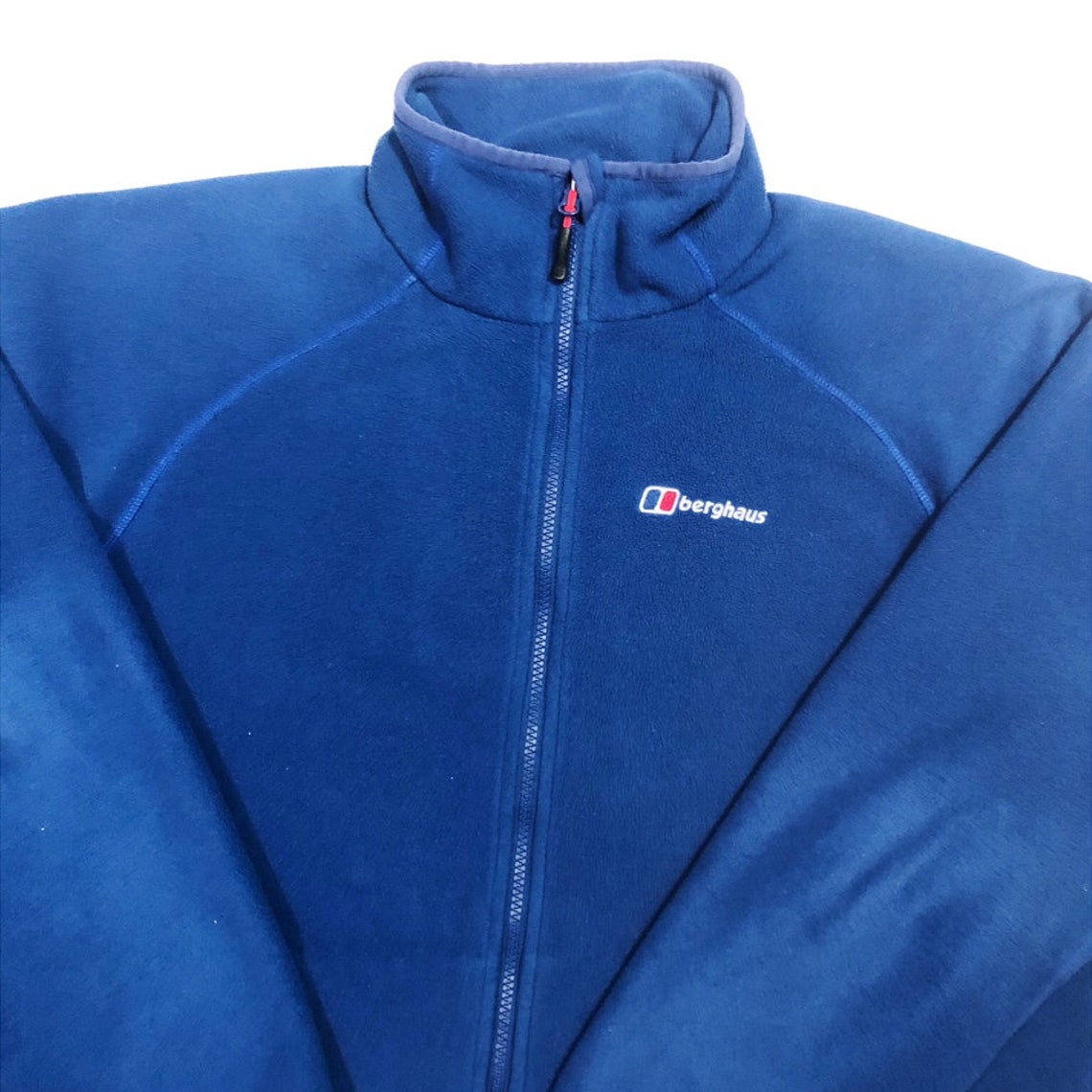 Vintage Berghaus Blue Full Zip Fleece Size XL | Etsy