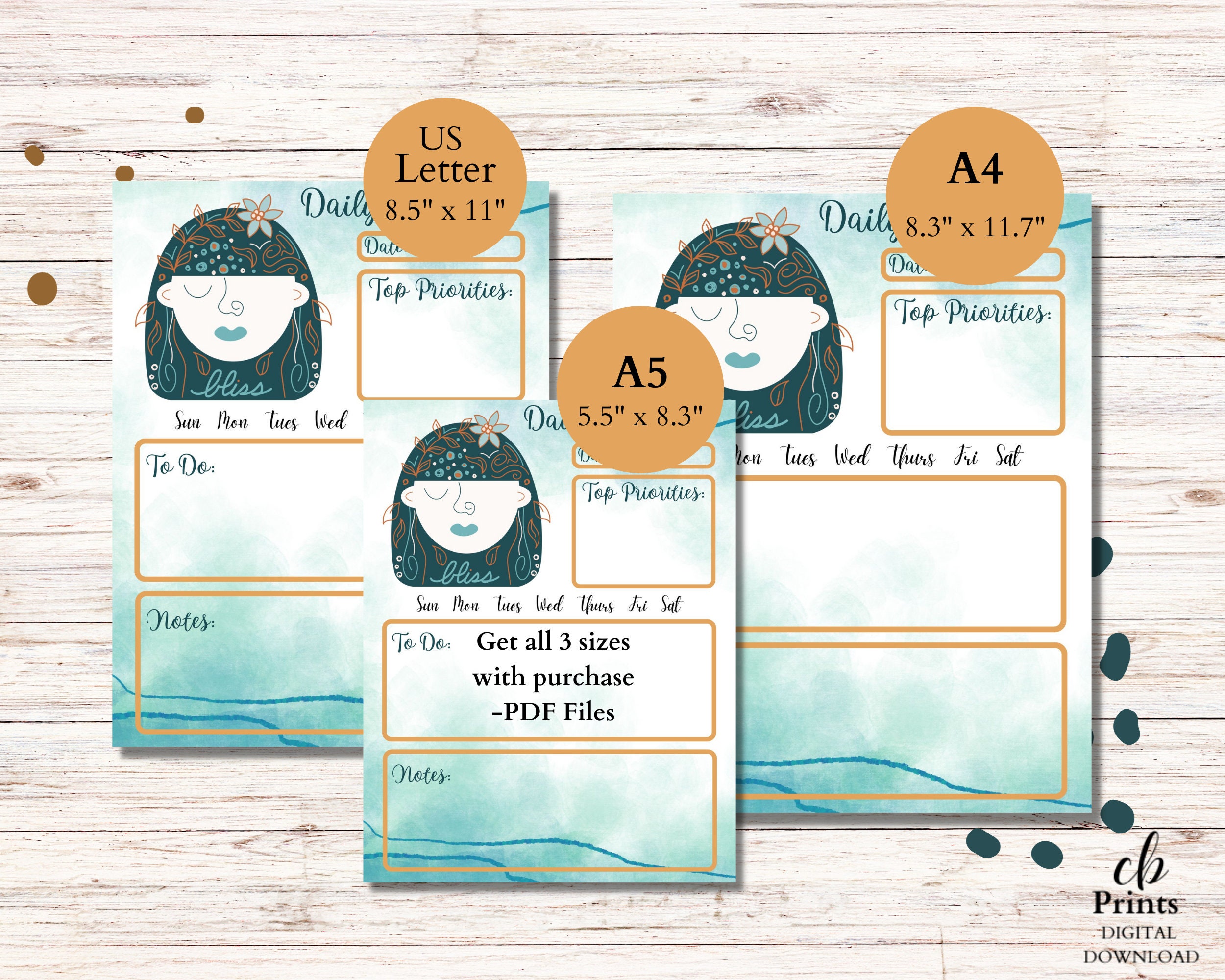 Fillable Journal Boho Aesthetic Fillable Journal, to Do List, Daily Task Tracker ...