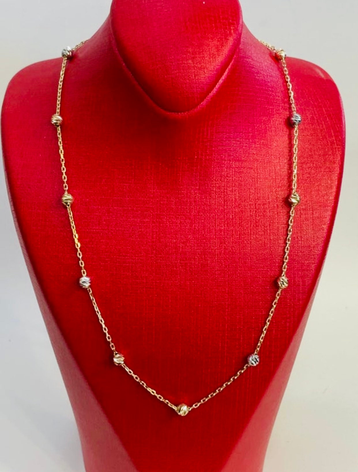 Real 14k Gold Chain Necklace jewelry Etsy