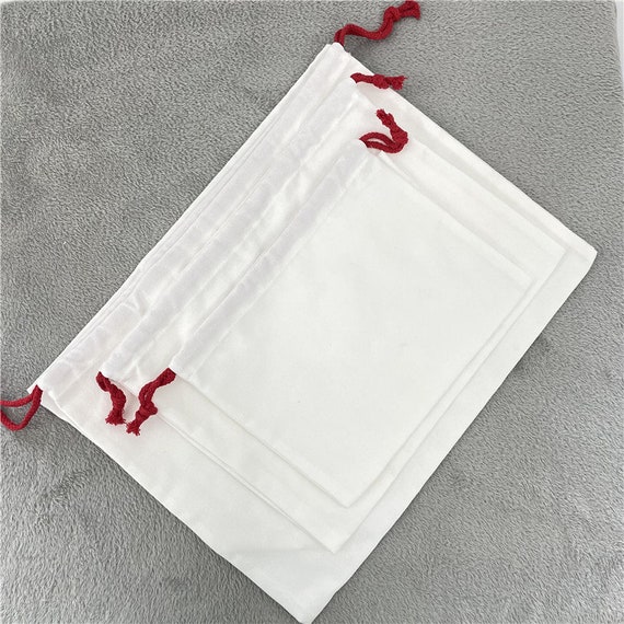 Sublimation Santa Sack 100% Polyester Single Layer Blank Santa