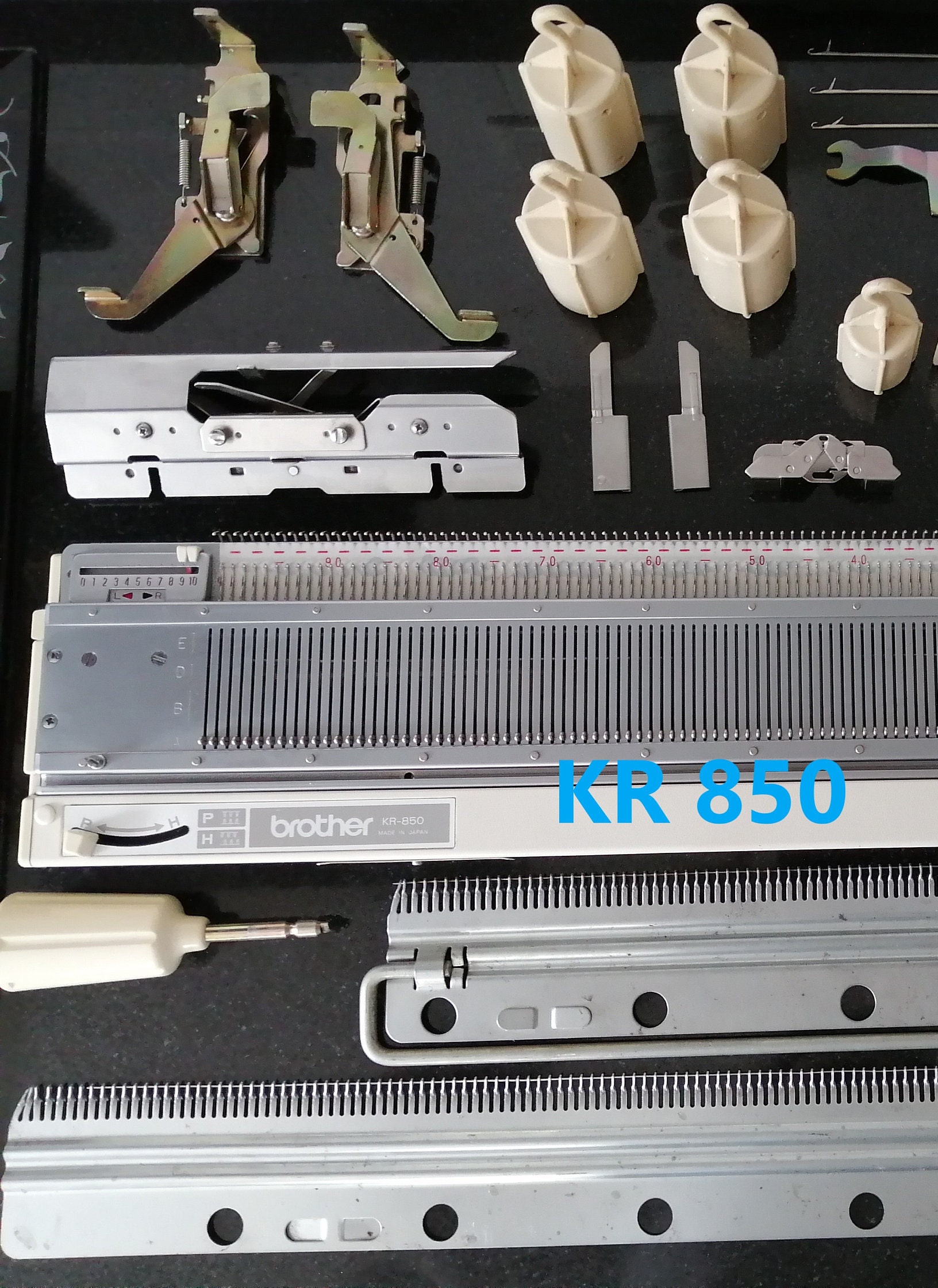 RARE BROTHER KNITTING MACHINE ACCESSORIES KR230 RIBBER 9MM BULKY K CARRIAGE  X1