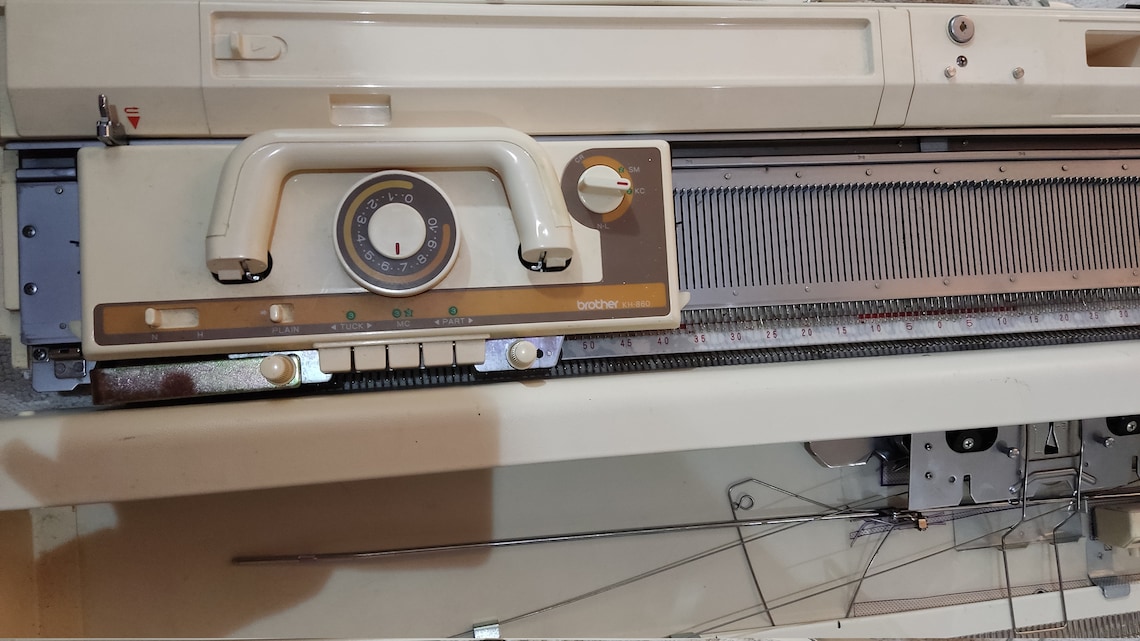 Brother KH840 Standart Gauge Knitting Machine Etsy