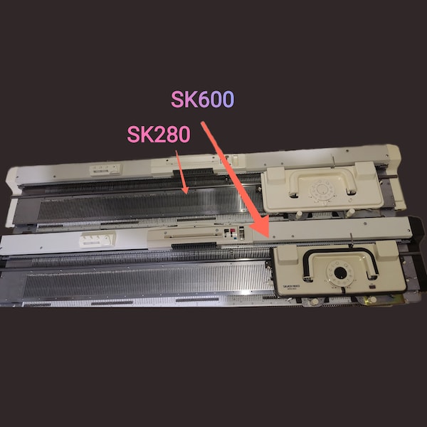 New SK600 (Improved versions of SK280) Standard Gauge Knitting Machine