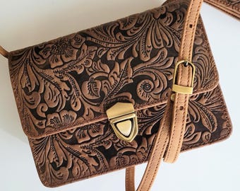 Small Crossbody Bags For Women with Detachable Strap, Boho Crossbody Bag
