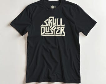 Skull Duster Heavyweight Black T-shirt |