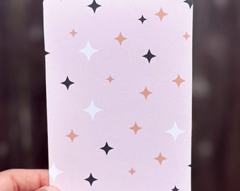 Girlie Diamond Light Pattern Kindle Cardstock Insert For Clear Case