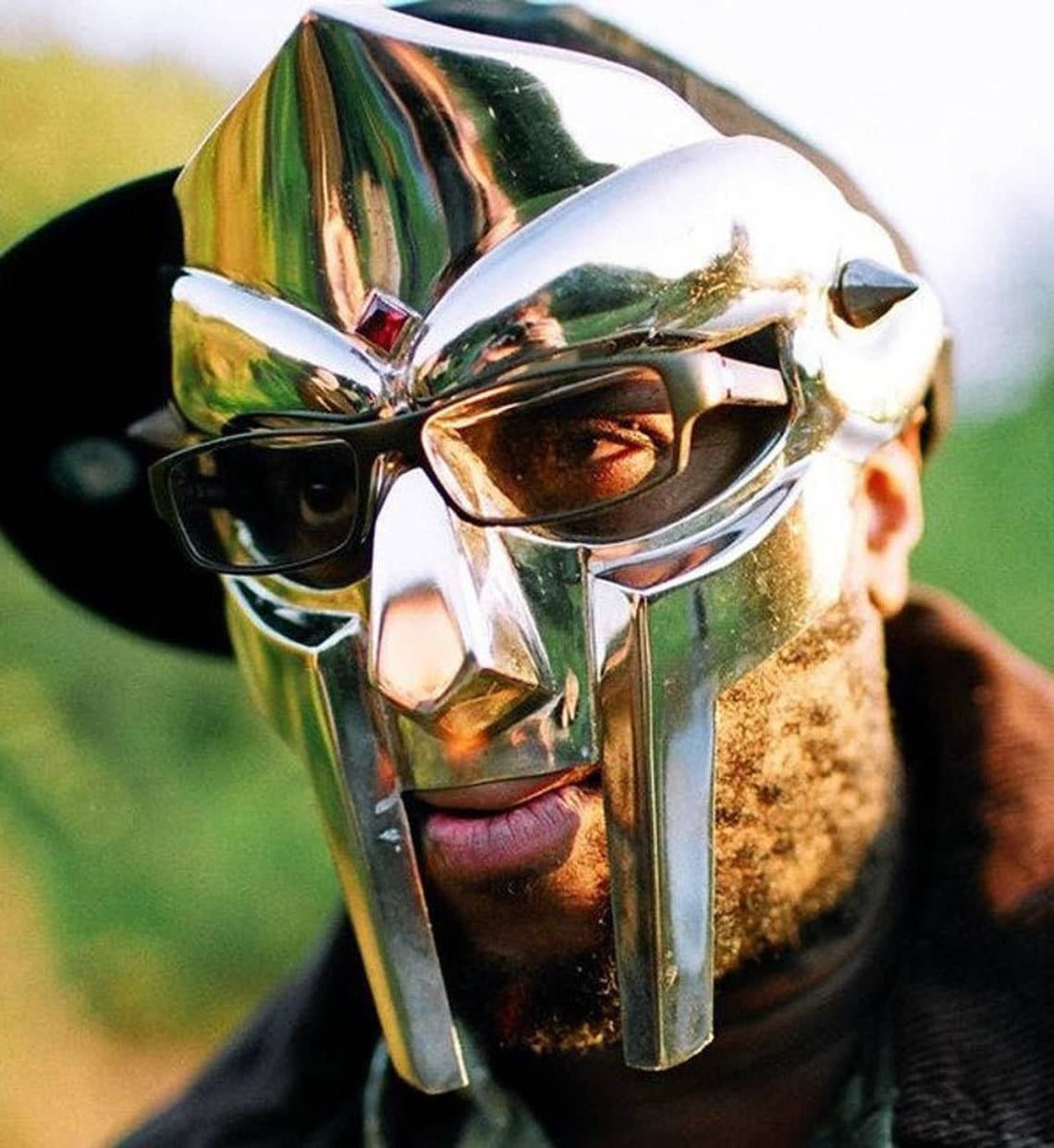 MF Doom Mad Villain Gladiator Mask Wearable Cosplay Costume - Etsy