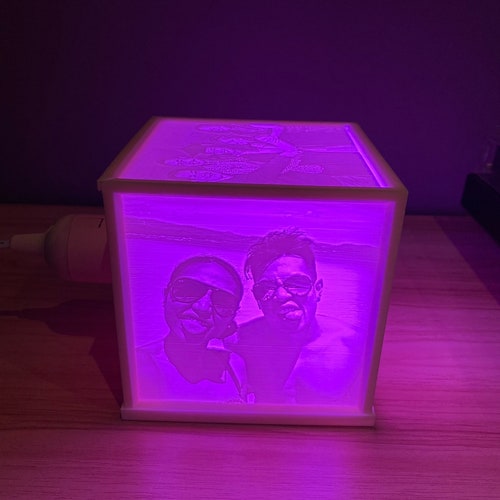 Lithophane Light Box Etsy