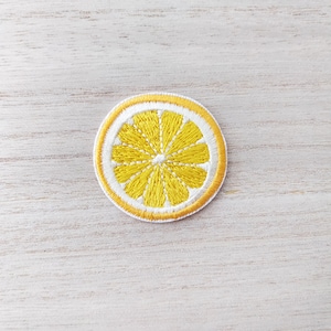 Orange Slice Iron On Patch, Embroidery Patch, Cute Kawaii Patch, Sew On Patch,  Craft Supply, DIY Patches, SKU 5