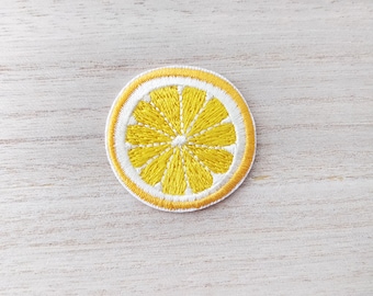 Orange Slice Iron On Patch, Embroidery Patch, Cute Kawaii Patch, Sew On Patch,  Craft Supply, DIY Patches