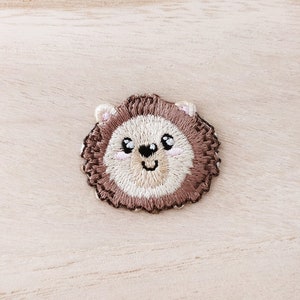 Cute Hedgehog/Porcupine Iron On Patch, Embroidery Patch, Cute Kawaii Patch, Sew On Patch, Craft Supply, DIY Patches 3