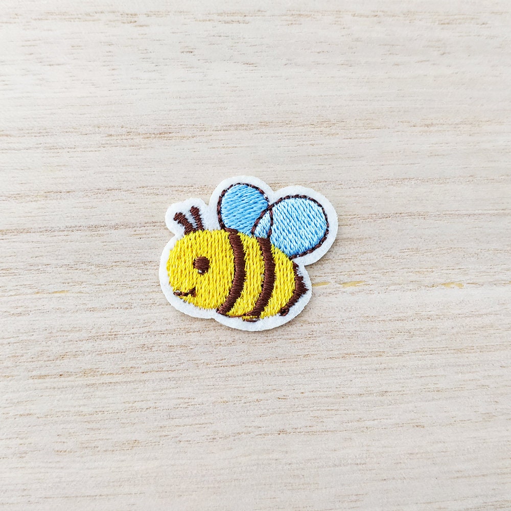 Cute Bumblebee Iron on Patch Embroidery Patch Cute Kawaii - Etsy