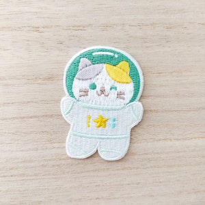 Calico Cat Astronaut Iron On Patch, Embroidery Patch, Cute Kawaii Patch, Sew On Patch,  Craft Supply, DIY Patches 12
