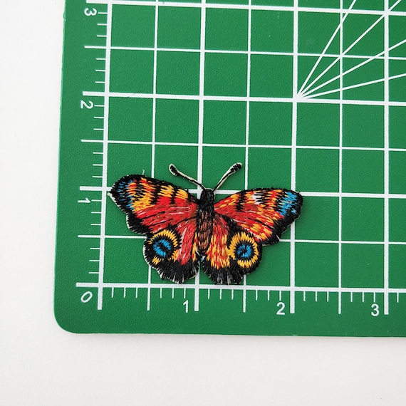 Flame Color Butterfly Iron on Patch Embroidery Patch Cute -  Canada in  2023