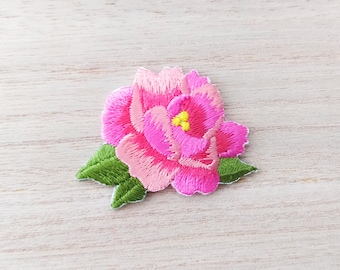 Rose Flower Iron On Patch, Embroidery Patch, Cute Kawaii Patch, Sew On Patch,  Craft Supply, DIY Patches 3