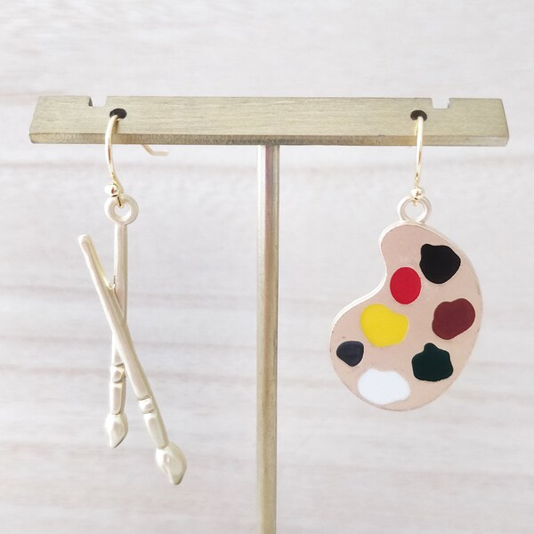 Paintbrush Earrings Etsy