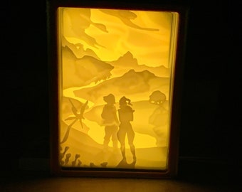 Legend of Korra Spirit World Lithophane 3D Print STL