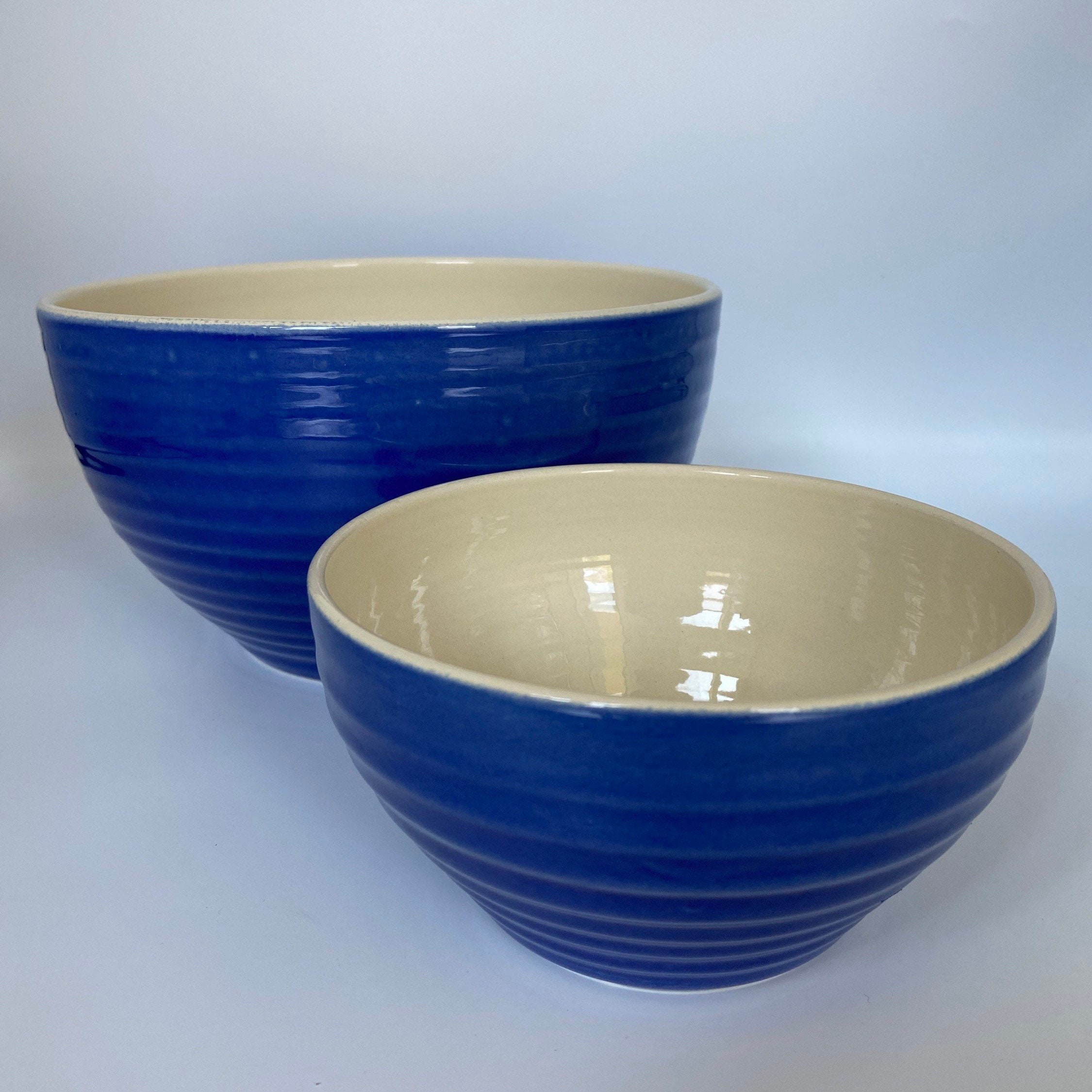 Emile Henry > Mixing Bowls > Large Mixing Bowl (Blue Flame) - Lewis Gifts
