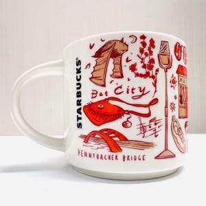 Retired Starbucks Austin Been There Series Coffee Tea Mug 14 oz