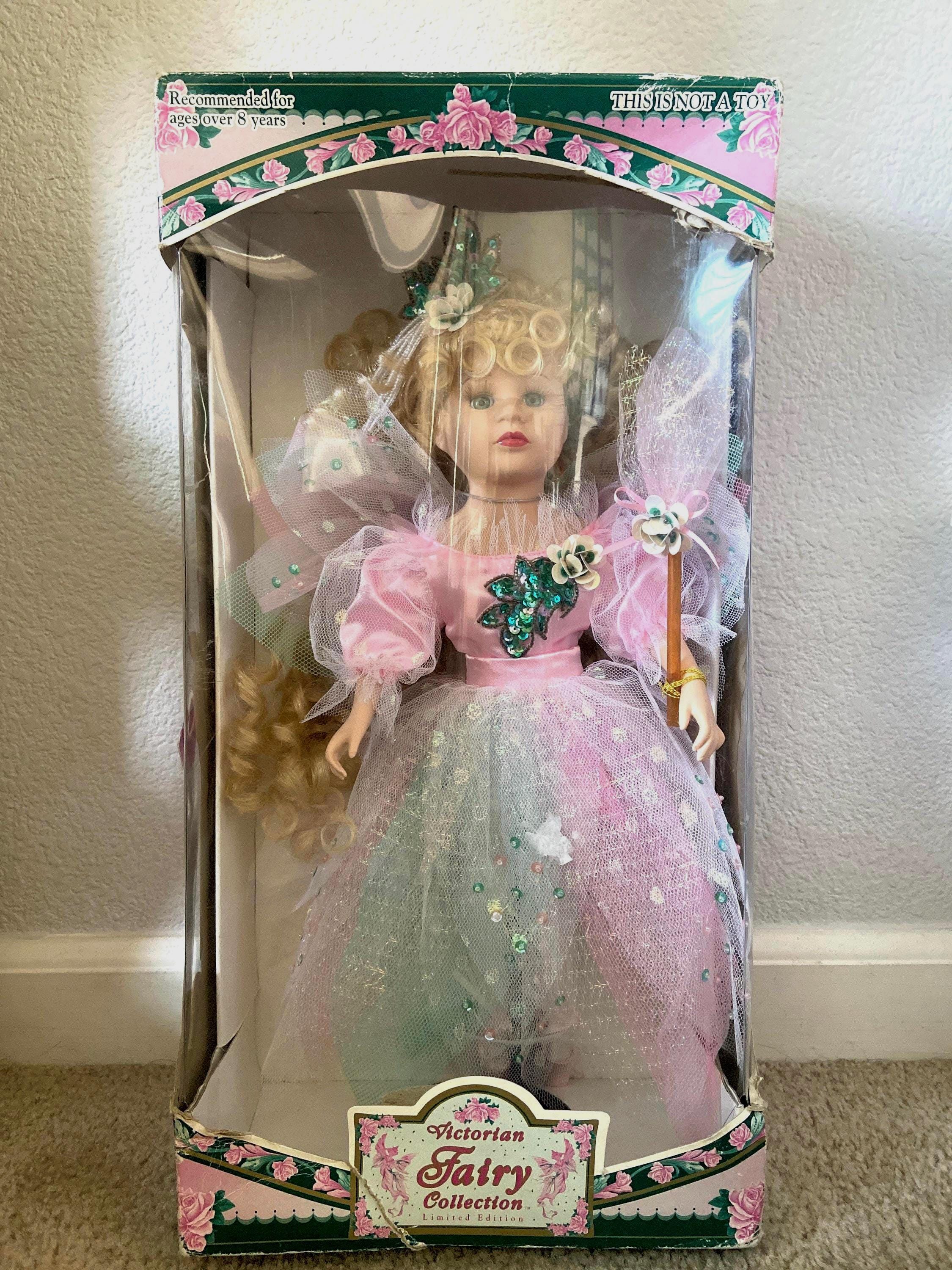 Vintage Victorian Fairy Collection Fairy Porcelain Doll