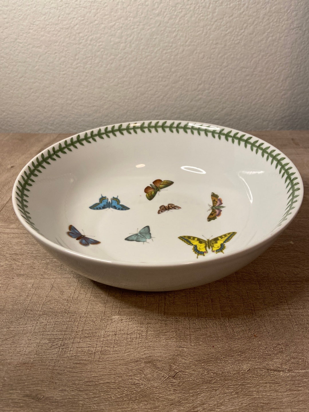 Portmeirion Studio Botanic Butterfly Ceramic Bowl Etsy