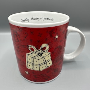 Vintage Starbucks Barista 2000 Christmas Coffee Tea Mug