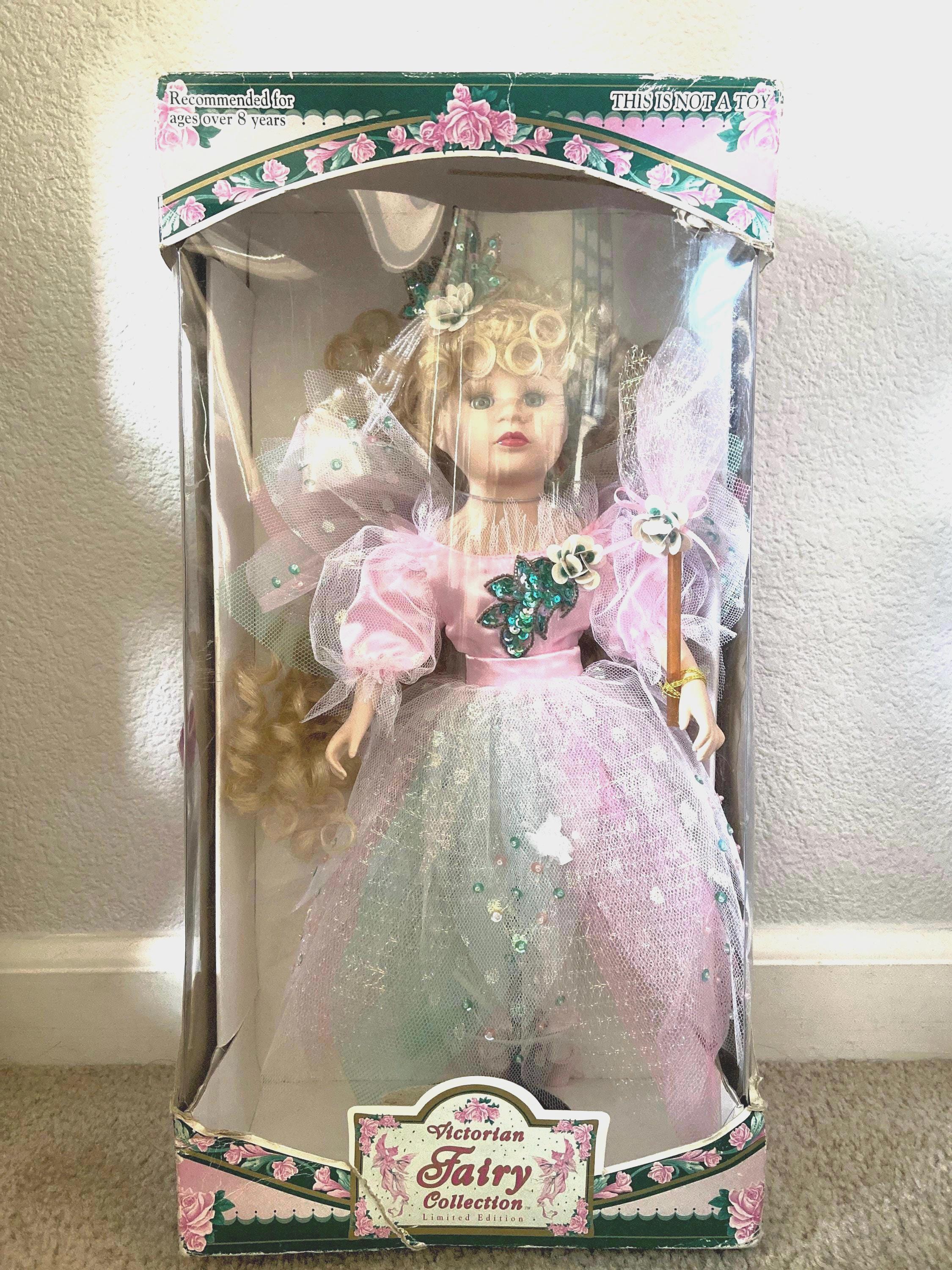 Vintage Victorian Fairy Collection Fairy Porcelain Doll Limited