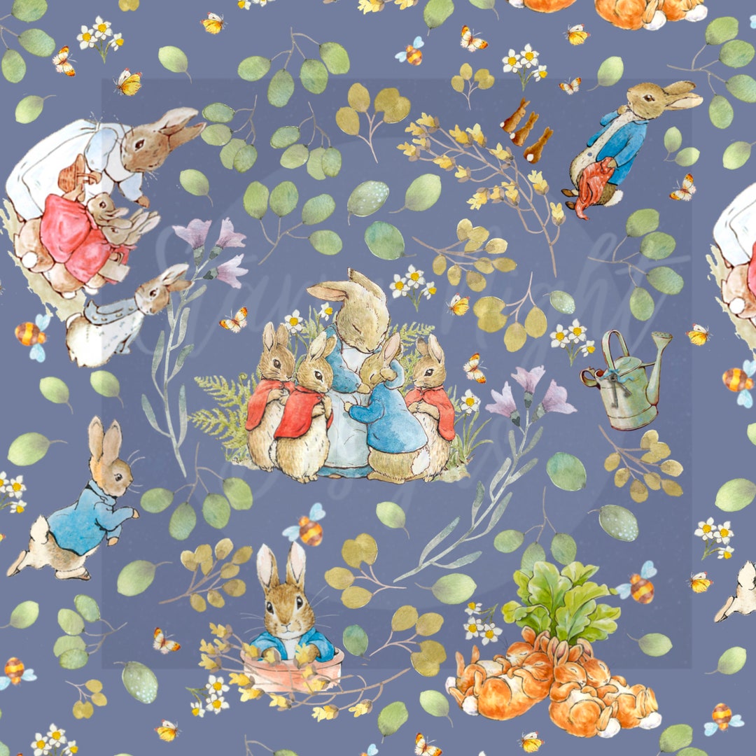 Peter Rabbit Seamless Design , Surface Pattern Design, Illustration ...