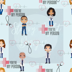 Eres mi persona, grises, diseño sin costuras del hospital conmemorativo, diseño de patrón de superficie, ilustración, diseño de personaje, descargar png