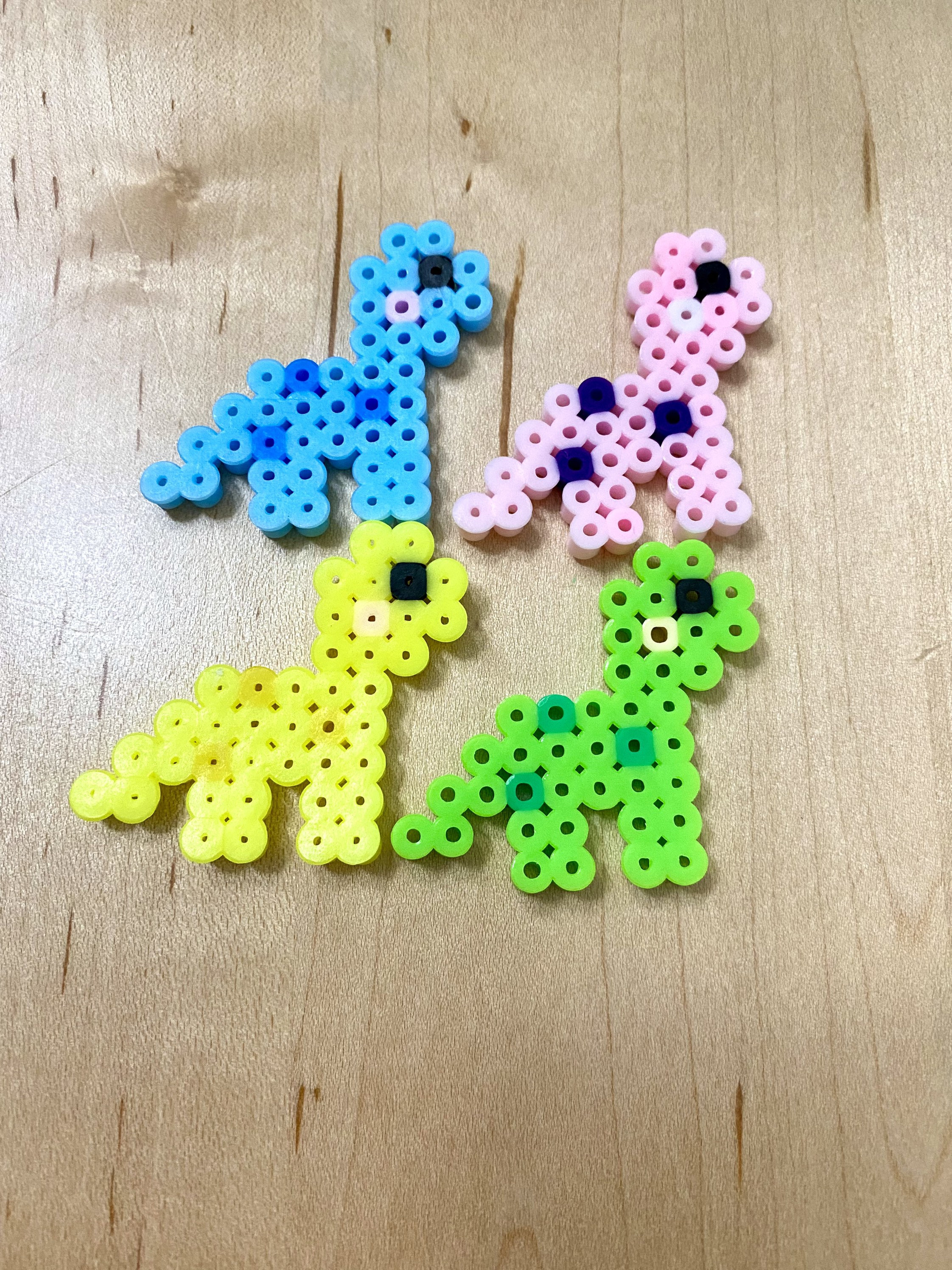 Perler Dinosaurs - Etsy