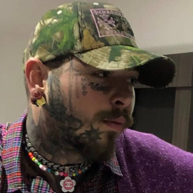 REAL Camo Chrome Bass Pro Shops Hat by Post Malone Etsy UK