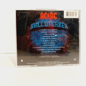 AC/DC Ballbreaker CD, 1995 image 3
